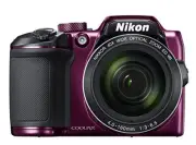 Nikon COOLPIX Digital Camera B500 PU Plum Color 40x F/S w/Tracking# Japan New