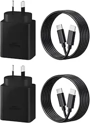 45W USB C Fast Charger for Samsung Type C PD 3.0 PPS Phone Charging with 1m USB-C Cable for Galaxy S23 Ultra/S23/S23+/S22/S22 Ultra/S22+/Note 10/20/S20/S21，Z Fold 5/Flip 5, Google Pixel-4Pack