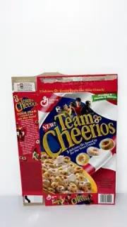 1996 Team Cheerios Vintage Flat Cereal Box - Westminster HS Baseball!