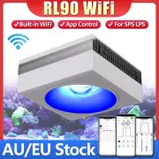 PopBloom Marine Led Aquarium Light RL90 WiFi Lamp for 200L 24" Coral Reef Tank