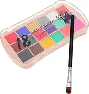 Beginner-friendly Face Painting Kit 18 Water-based Colors for Boys and Girls Adults Parties and Cosplay