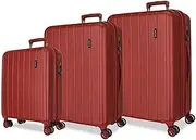 [MOVOM] Wood Suitcase Set, One Size