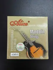 Alice AM05 Mandolin String Set, Steel, Alloy Winding, E-A-D-G, 8-String Full Set