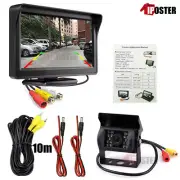 Car Rear View Kit 4.3" Monitor + 18 LED IR Reversing Backup Camera+33Ft AV Cable