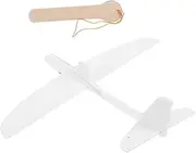 Totority Sturdy Wooden Model Airplane Gravity Glider Toy DIY Craft for Boys and Girls Aviation Learning Tool