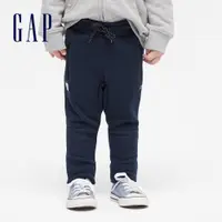 在飛比找蝦皮商城優惠-Gap 男幼童裝 簡約鬆緊長褲-海軍藍(618329)