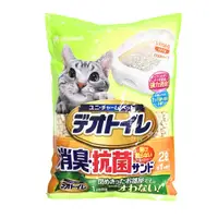 在飛比找PChome24h購物優惠-日本 Unicharm 雙層貓砂盆專用消臭抗菌沸石砂 2L