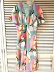New! Pretty GORMAN “Protea Sage ” Silk blend Dress * size 10