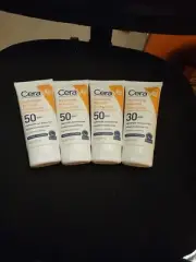 3 CeraVe Hydrating Mineral Sunscreen, SPF 50 Body, 5 oz, Sensitive Skin 1 SPF 30