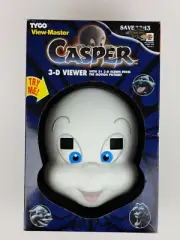 Casper The Ghost Face Viewer View-Master Model L 3D Gift Box Set 1995 Tyco New