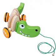 Pull Along Walking Toy,Puppy Pull Along Toddler Toy Walking Toy | Developmental Push Kids Toy with String for Girls & Boys