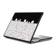 MacBook Pro 16-inch (M1 - M4) Impact Case FIND THE PANDA CAT BLACK