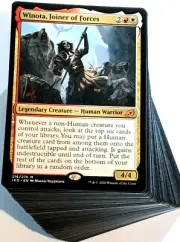 ***Custom Commander Deck*** Winota, Joiner of Forces - EDH MTG Magic Cards