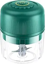 Garlic Mincer Electric | Onion Mincer Small Food Chopper - Garlic and Onion Chopper, Vegetable Chopper, Garlic Blender, Food Processor for Chili, Vegetables
