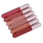 6pcs Matte Lip Gloss Sets 2.5ml Moisturizing Nonstick Cup Liquid Lip Color F