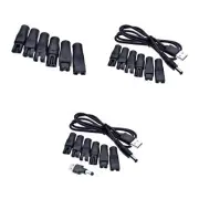 Shaver Charging Converter Connector Travel Charger Female Adapter for Desk Lamps