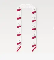 Louis Vuitton x Takashi Murakami Cherry Bandeau Silk Scarf M94968 Japan New