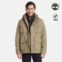 在飛比找蝦皮商城優惠-Timberland 男款灰綠色防潑水三合一外套|A2MR2