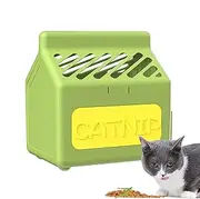 Cat Planter, Cat Planter Box | Anti-Digging Milk Box Shaped Sprouting Trays, Removable Trays for Sprouting the Cat, Cat and Cat Kit for Living Cats