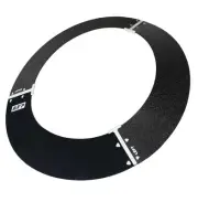 Full-Brim Tinted Smoke Polyurethane Plastic Sun Shield Hard Hat Visor | Stand...