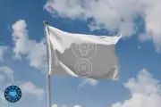 Children of Atom, Fallout Flag | Unique Design 3x5 Ft / 90x150 cm size, EU Made