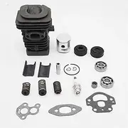 Pexorin 39MM Cylinder Piston Crank Bearing Seal Gasket Kit, for Husqvarna, 235 236 236E 240 240E Garden Gas Chainsaw Engine Spare Part Lawn Mower Cylinder Piston
