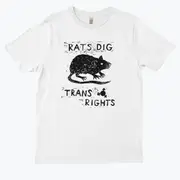 RATS DIG TRANS RIGHTS KODA JUNE T-shirt