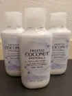 3 BATH AND BODY WORKS FROSTED COCONUT SNOWBALL BODY LOTION 8 OZ