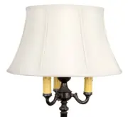 Floor Lamp Drum Lamp Shade Replacement 19 Inch (Eggshell Silk)