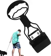 Cat Pooper Scooper, Portable Pet Poop Picker, Long Handle Scooper, Sturdy and Easy to Use, Ideal for Camping, Park, Yard, and Outdoor Activities, 11.02x3.43x0.79 inches