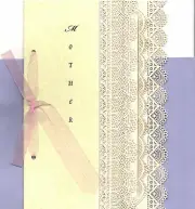 Happy Mother's Day Mother Pretty Lace Lacework Hallmark Greeting Card