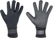 Neoprene Gloves 3 mm Diving Gloves Neoprene Gloves Swimming Gloves Non-Slip Thermal Gloves Men Women for Diving Snorkelling Sailing Boating Surfing Kayaking