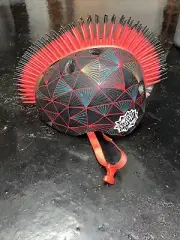 Krash Mohawk Bike Helmet For Kids Ages 8+ Size Medium Adjustable READ