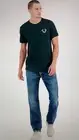 TRUE RELIGION GENO NEW CABLE STITCH MEN JEAN BLUE TRANCE MDAAX442F NWT 28W $329
