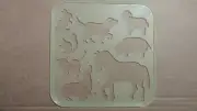 Animal Drawing Stencil