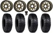 KS235 Grenade 15" Wheels Bronze 30" Intersect Tires RZR XP 1000 / PRO XP
