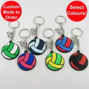 2025 Netball Charm Keychain 115mm Coach Sports End Of Season Gift Select Colours