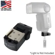 x1 Flash Hot Shoe Mount Adapter Bracket Button Lock with 1/4" Female Thread