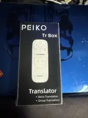 Peiko Translator Tr Box-01 Translator Voice Translation And Group 5V/c