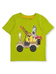 Toddler Boys T-Shirt 3 GRENOBLE GREEN (SAFARI)