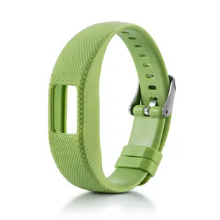 現貨對於 Garmin Vivofit 4 錶帶矽膠錶帶更換手鍊配件-黃黃