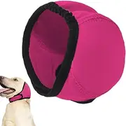 Dog Grooming Ear Cover - Swim Snood for Puppy,Waterproof Elastic Dog Ear Cover Protection for Swimming, Rain, Grooming, Bathing