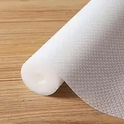 30x600cm Clear Drawer Liner Non-Slip Shelf Liners for Kitchen Cabinets, Pantry, Cupboard -Waterproof Easy Cut Eco-Friendly Self-Adhesive Clear Cabinet Liner