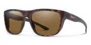 Smith BARRA/S Polarized N9P/L5 Men's Sunglasses Tortoiseshell Size 60
