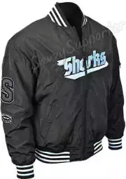 Cronulla Sharks NRL Mens Bomber Jacket