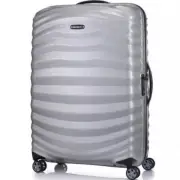 Samsonite Lite-Shock Sport Large 75cm Hardside Suitcase Silver 49857