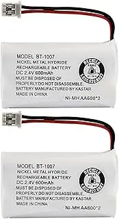 [Kastar] 2-Pack BBTY0651101 Model BT1007 Cordless Phone Battery for Uniden BT-1007 BT-1015 CEZAI2998 DECT1340 DECT1363 DECT1363BK DECT1363-2 DECT1480 Series DECT1560 DECT1580 DECT1588 EZAI2997 EZI2996