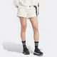 Adidas W C ESC Short [HU0235] 女 短褲 運動 休閒 高腰 舒適 拉鍊口袋 戶外風 粉筆白