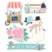 Winter Wonder Layered Chipboard Die-Cuts