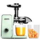 Juicer Machine, Cold Press Juicer with 2 Speed Modes, Slow Masticating Juicer...